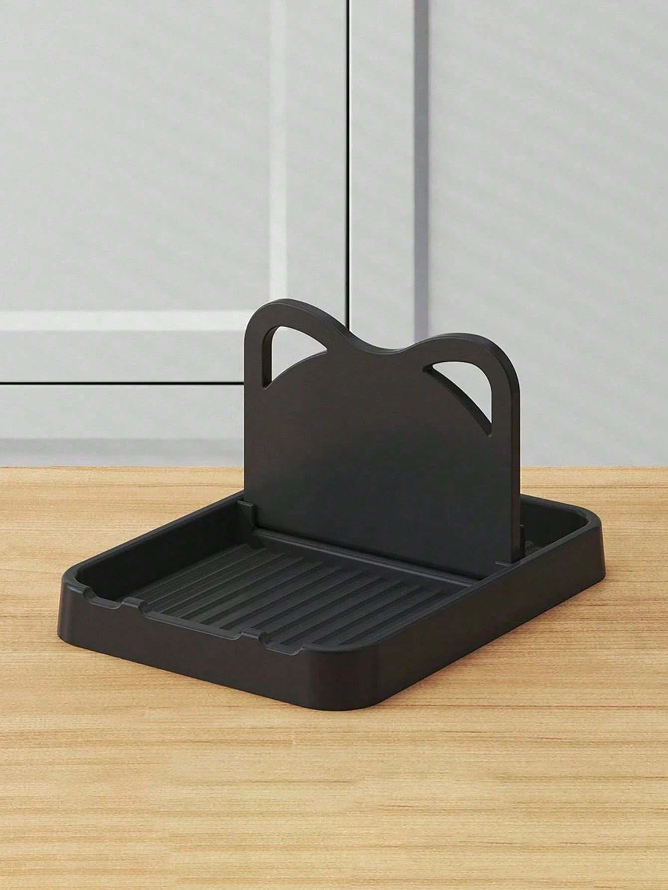 1/2 Pcs Non-Slip Multifunctional Pan Pot Lid Holder Stand - Spoon Rest & Utensil Storage Shelf for Kitchen Organization