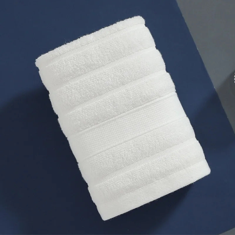 4Pcs Kids Pure Cotton Face Towels - Super Absorbent 35x35cm Hand Wipes, OEKO-TEX Certified