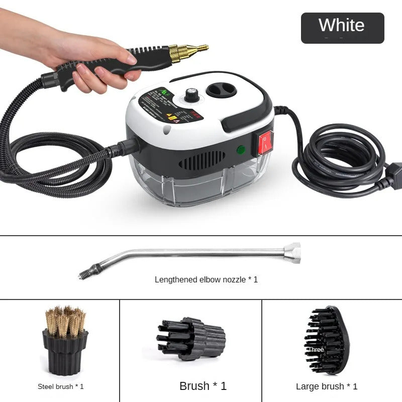 2500W High-Temperature Steam Cleaner - Multi-Purpose Jet Washer for Kitchen, Car & Home