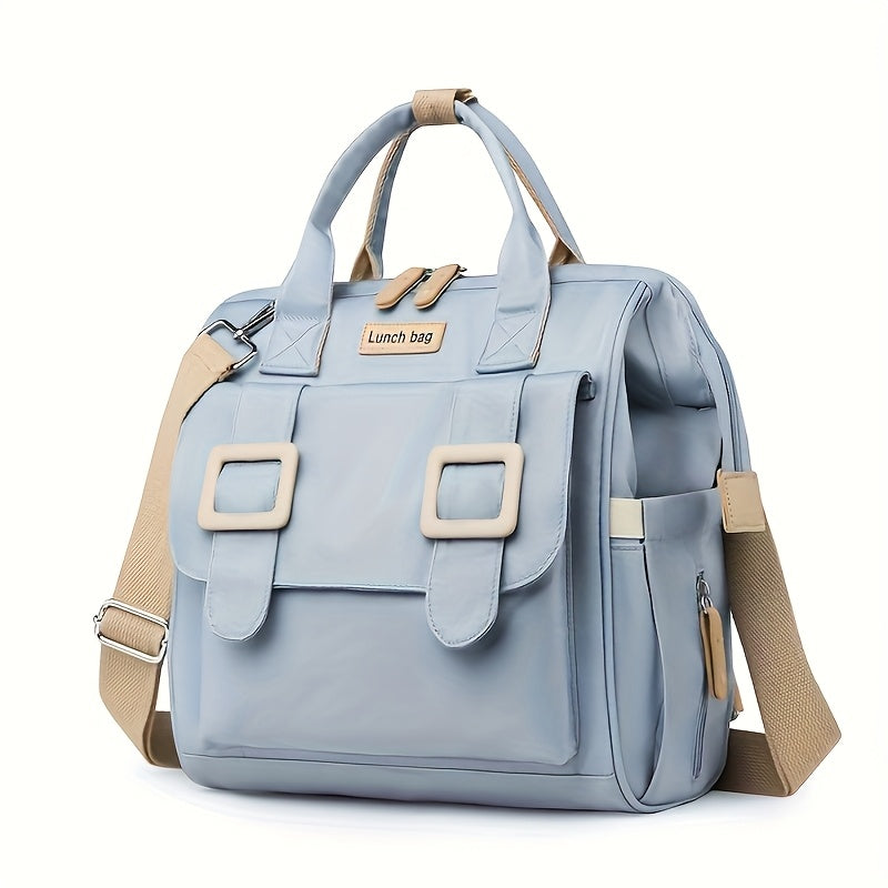 Eonothem Premium Insulated Lunch Bag - Lightweight Polyester Tote with Multiple Compartments & Adjustable Strap for Work, Travel & Picnics