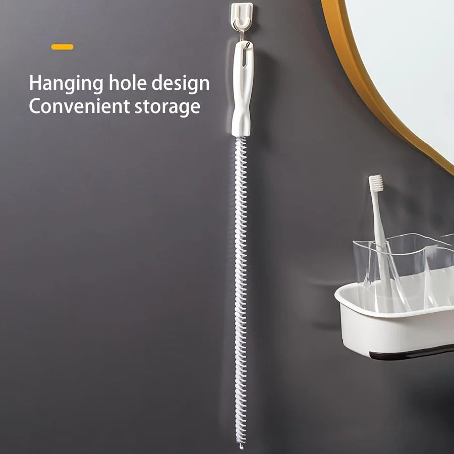 Professional Drain Cleaning Brush - Multi-Purpose Hair Clog Remover for Pipes & Floor Drains