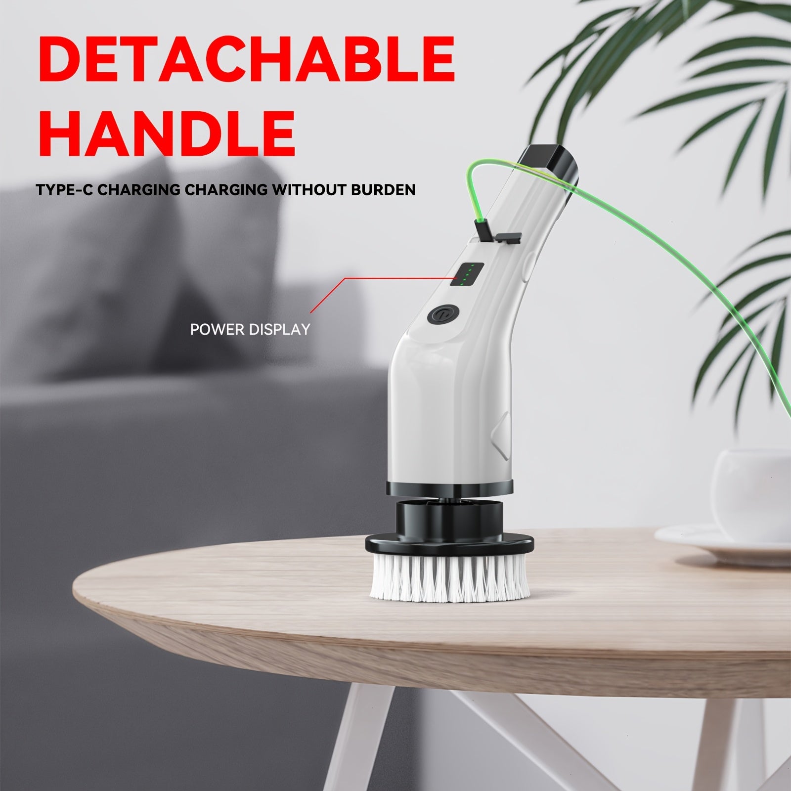 7-in-1 Electric Cleaning Brush with Telescopic Handle - Multifunctional Power Scrubber for Kitchen, Bathroom & Floor Cleaning 2025