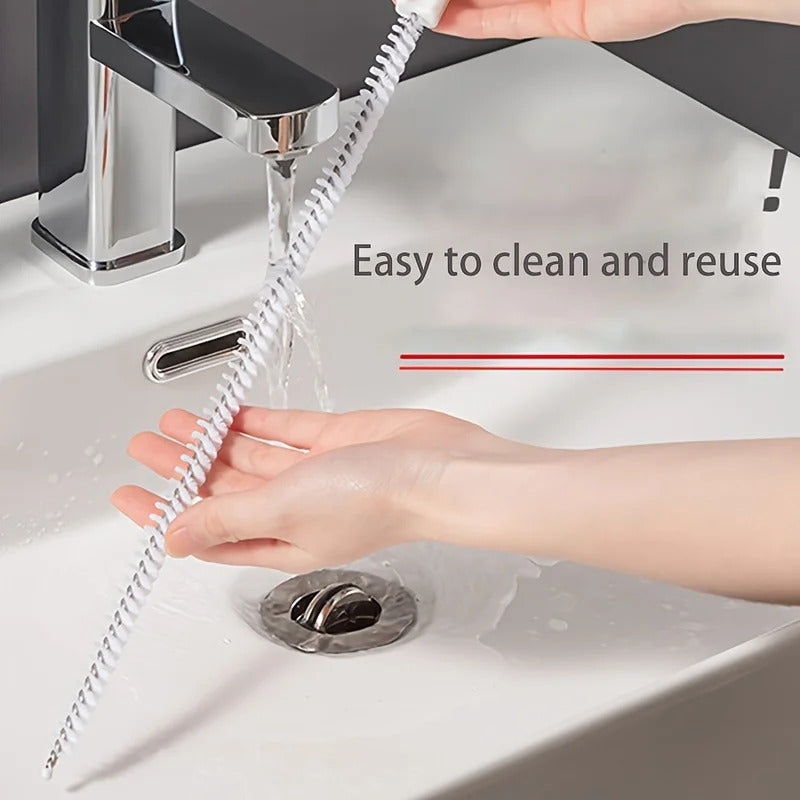 Professional Drain Cleaning Brush - Multi-Purpose Hair Clog Remover for Pipes & Floor Drains
