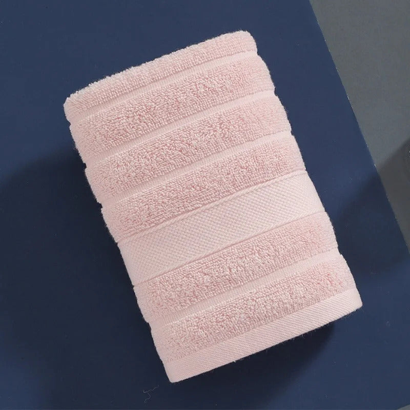 4Pcs Kids Pure Cotton Face Towels - Super Absorbent 35x35cm Hand Wipes, OEKO-TEX Certified