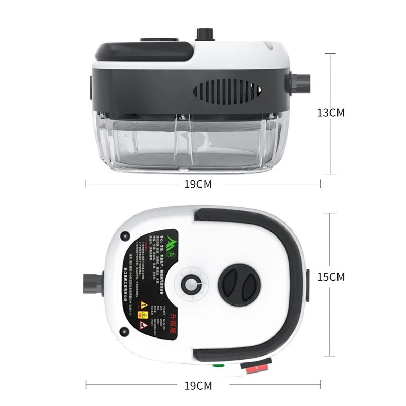2500W High-Temperature Steam Cleaner - Multi-Purpose Jet Washer for Kitchen, Car & Home