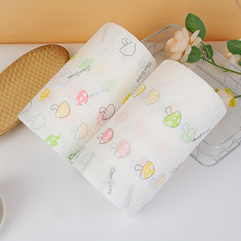 200/400pcs Disposable Kitchen Cleaning Cloths – Washable Wet & Dry Lazy Rags, Oil-Resistant, Non-Stick, Multi-Purpose Household Towels