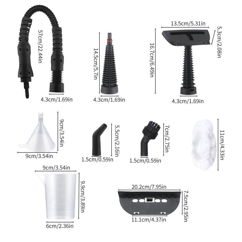 High Temperature High Pressure Steam Cleaner for Air Conditioners, Kitchen Range Hoods, Oil Stains, Household Use1050W Cleaning Machine Disinfection Cleaning