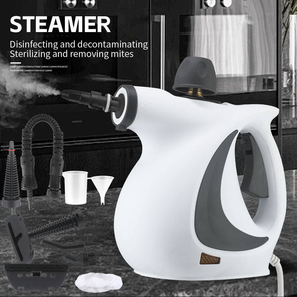 High Temperature High Pressure Steam Cleaner for Air Conditioners, Kitchen Range Hoods, Oil Stains, Household Use1050W Cleaning Machine Disinfection Cleaning