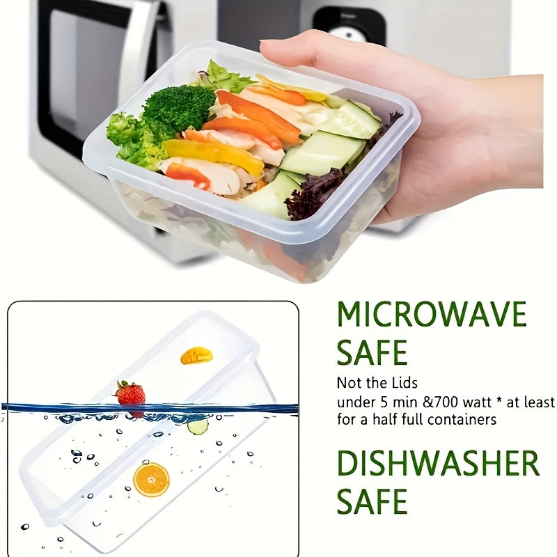48-Piece Food Storage Container Set - BPA-Free Airtight Containers with Easy-Lock Lids, Labels & Marker for Kitchen Organization & Meal Prep