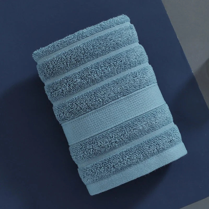 4Pcs Kids Pure Cotton Face Towels - Super Absorbent 35x35cm Hand Wipes, OEKO-TEX Certified
