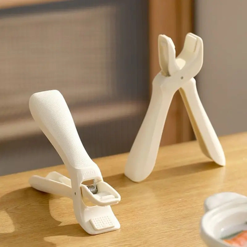 Professional Silicone Bowl Clip - Non-Slip Anti-Scalding Kitchen Tongs for Hot Dishes, Durable & Heat-Resistant