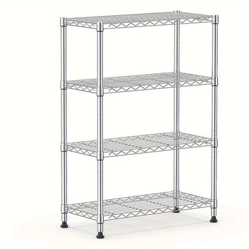 2000 lbs Heavy-Duty Steel Storage Shelving Unit – Multi-Tier Utility Wire Rack for Home, Kitchen, Office & Garage
