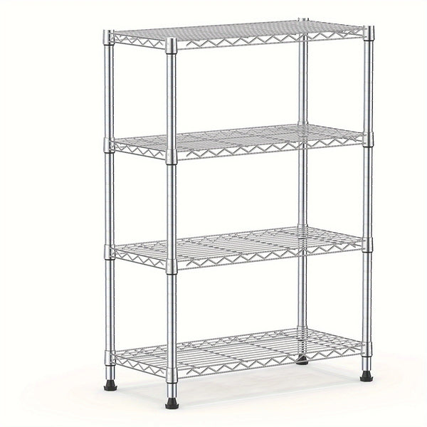 2000 lbs Heavy-Duty Steel Storage Shelving Unit – Multi-Tier Utility Wire Rack for Home, Kitchen, Office & Garage