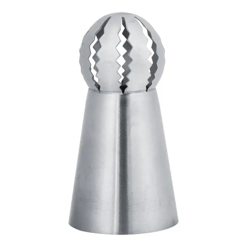3Pcs Professional Stainless Steel Pastry Tips Set - Icing Nozzles for Cupcake, Cake Decorating & Puff Baking