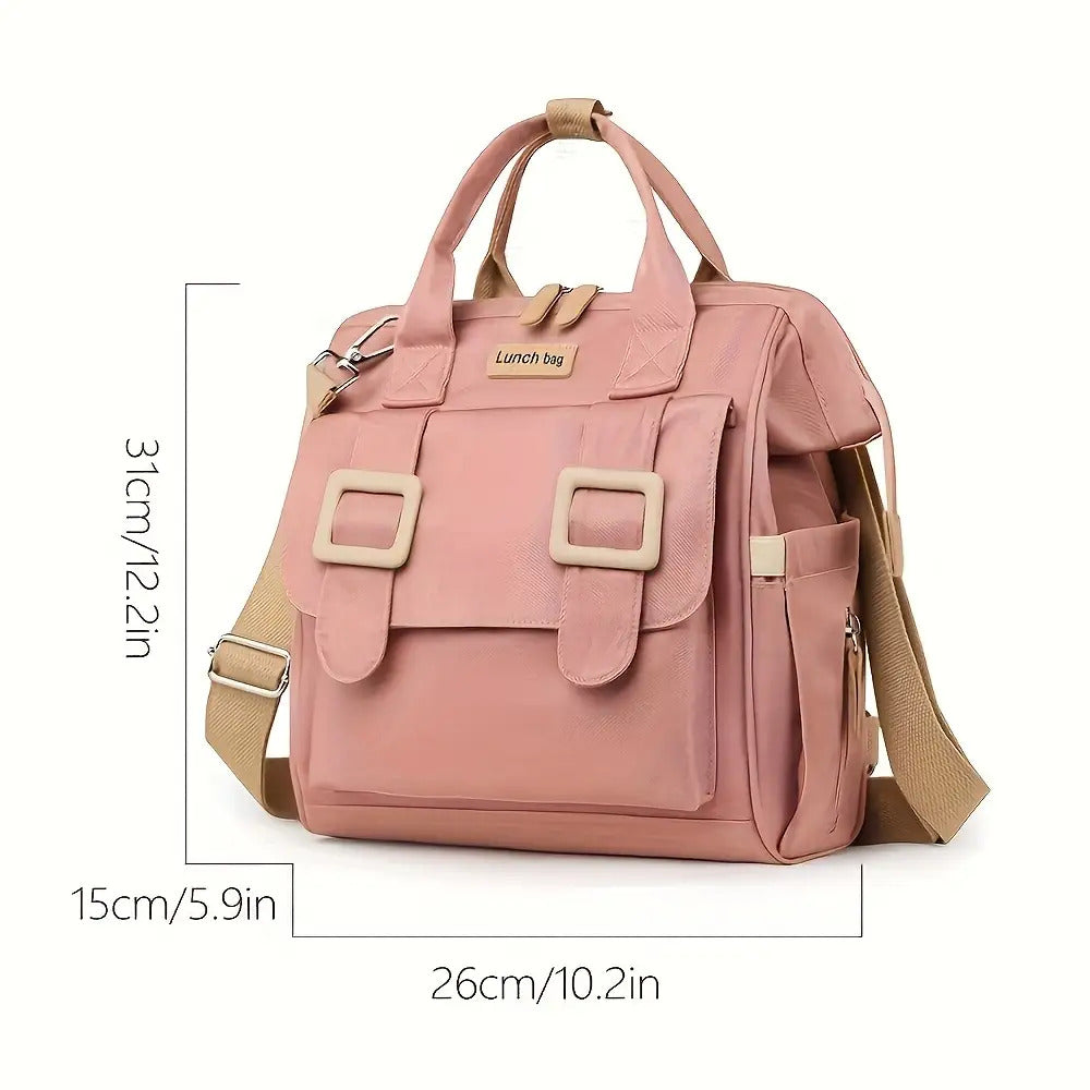 Eonothem Premium Insulated Lunch Bag - Lightweight Polyester Tote with Multiple Compartments & Adjustable Strap for Work, Travel & Picnics