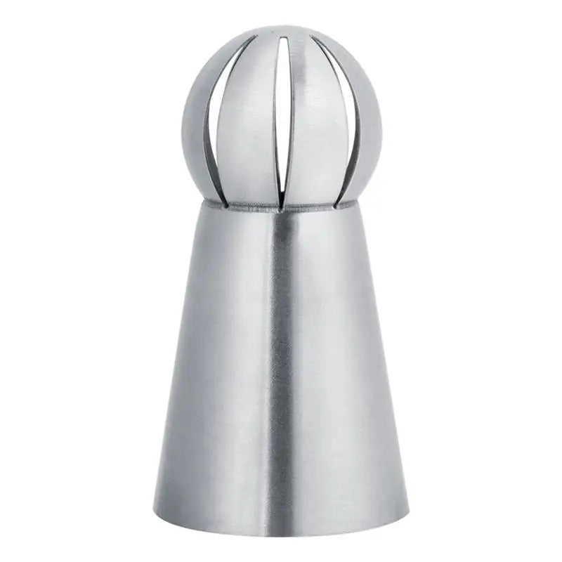 3Pcs Professional Stainless Steel Pastry Tips Set - Icing Nozzles for Cupcake, Cake Decorating & Puff Baking