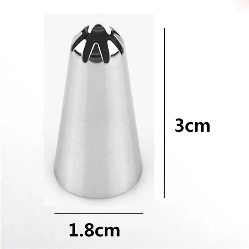 24/48-Piece Professional Stainless Steel Icing Nozzles Set - Cake Decorating Tools for DIY & Bakery