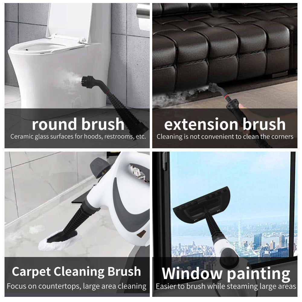 High Temperature High Pressure Steam Cleaner for Air Conditioners, Kitchen Range Hoods, Oil Stains, Household Use1050W Cleaning Machine Disinfection Cleaning