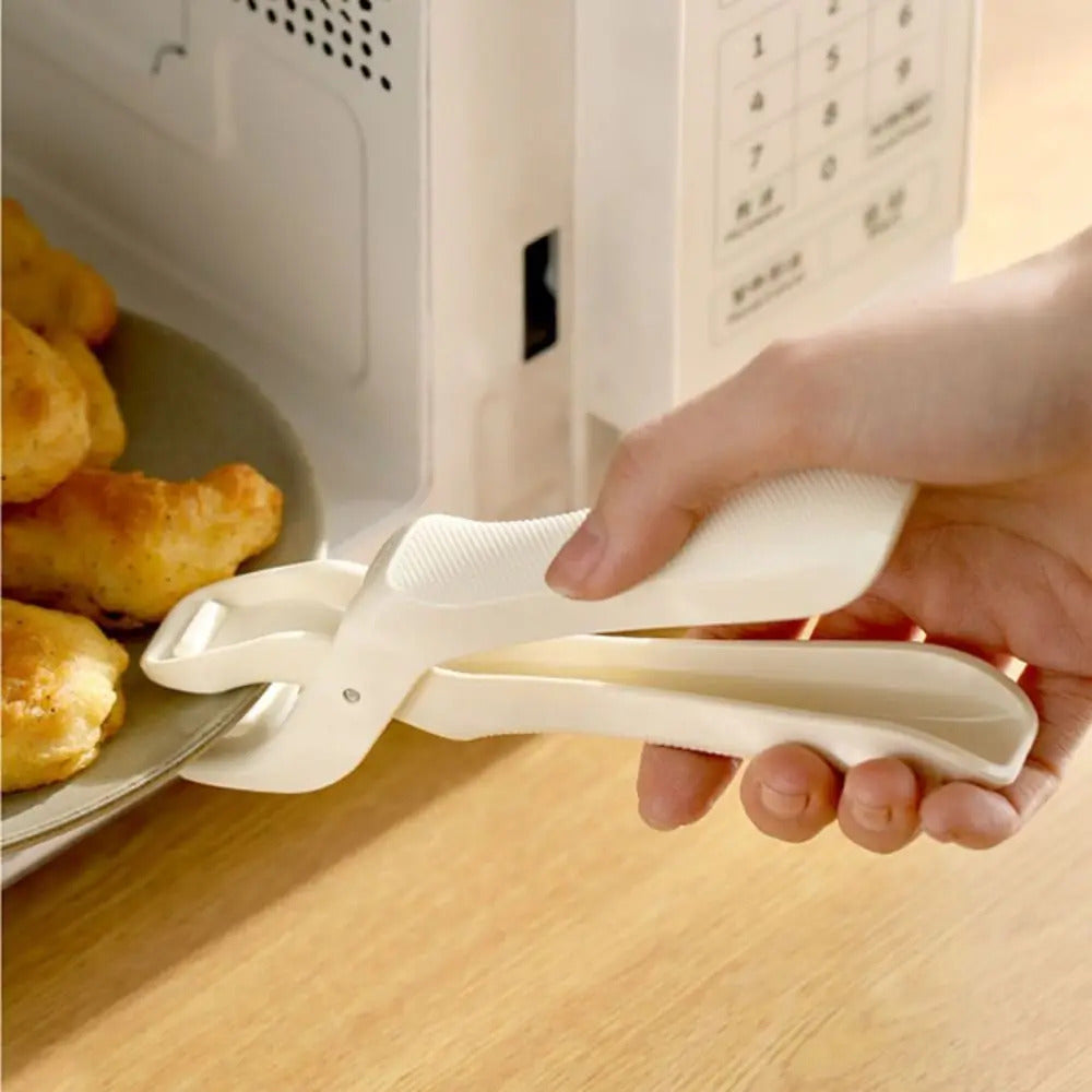 Professional Silicone Bowl Clip - Non-Slip Anti-Scalding Kitchen Tongs for Hot Dishes, Durable & Heat-Resistant