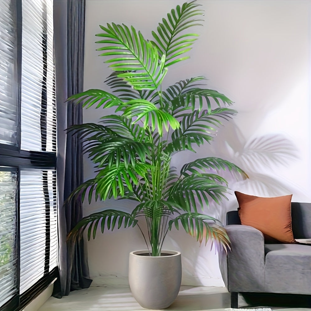 47-inch artificial palm tree for home decor