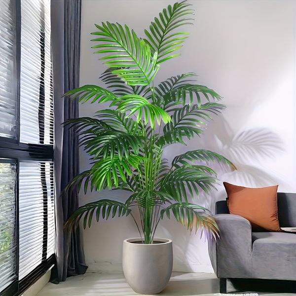 47-inch artificial palm tree for home decor