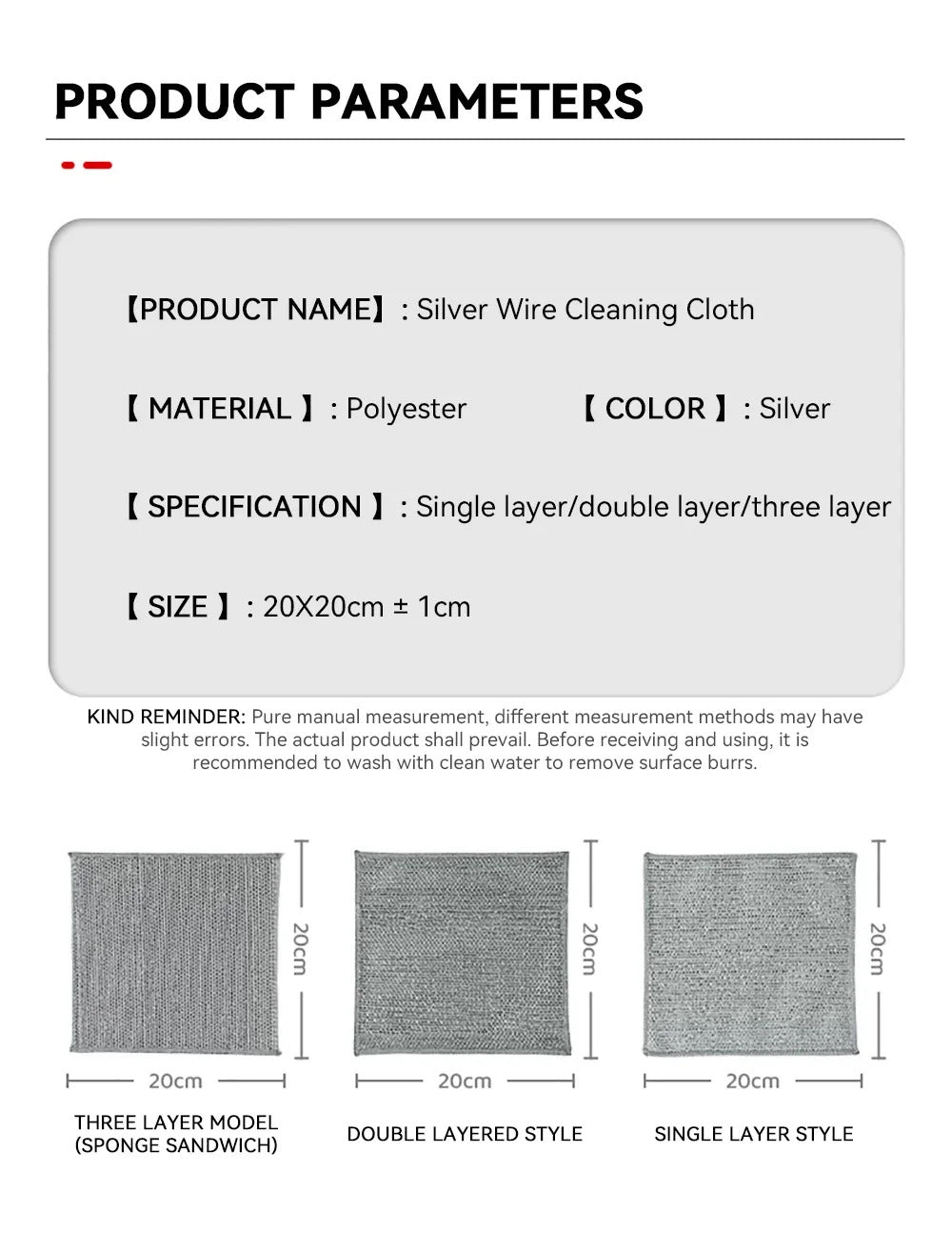 Magic Wire Grid Cleaning Cloth - Multipurpose Miracle Dishwashing Net for Kitchen & Home