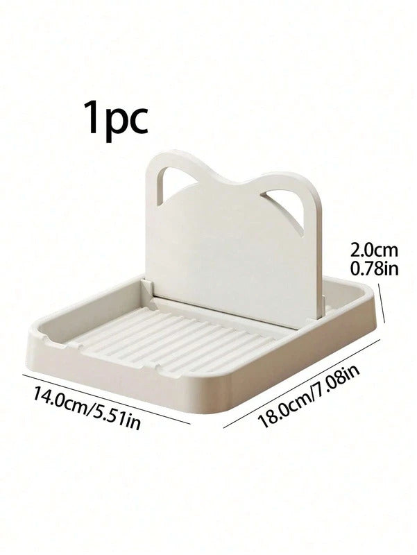 1/2 Pcs Non-Slip Multifunctional Pan Pot Lid Holder Stand - Spoon Rest & Utensil Storage Shelf for Kitchen Organization