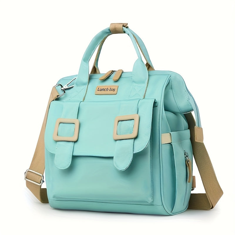 Eonothem Premium Insulated Lunch Bag - Lightweight Polyester Tote with Multiple Compartments & Adjustable Strap for Work, Travel & Picnics