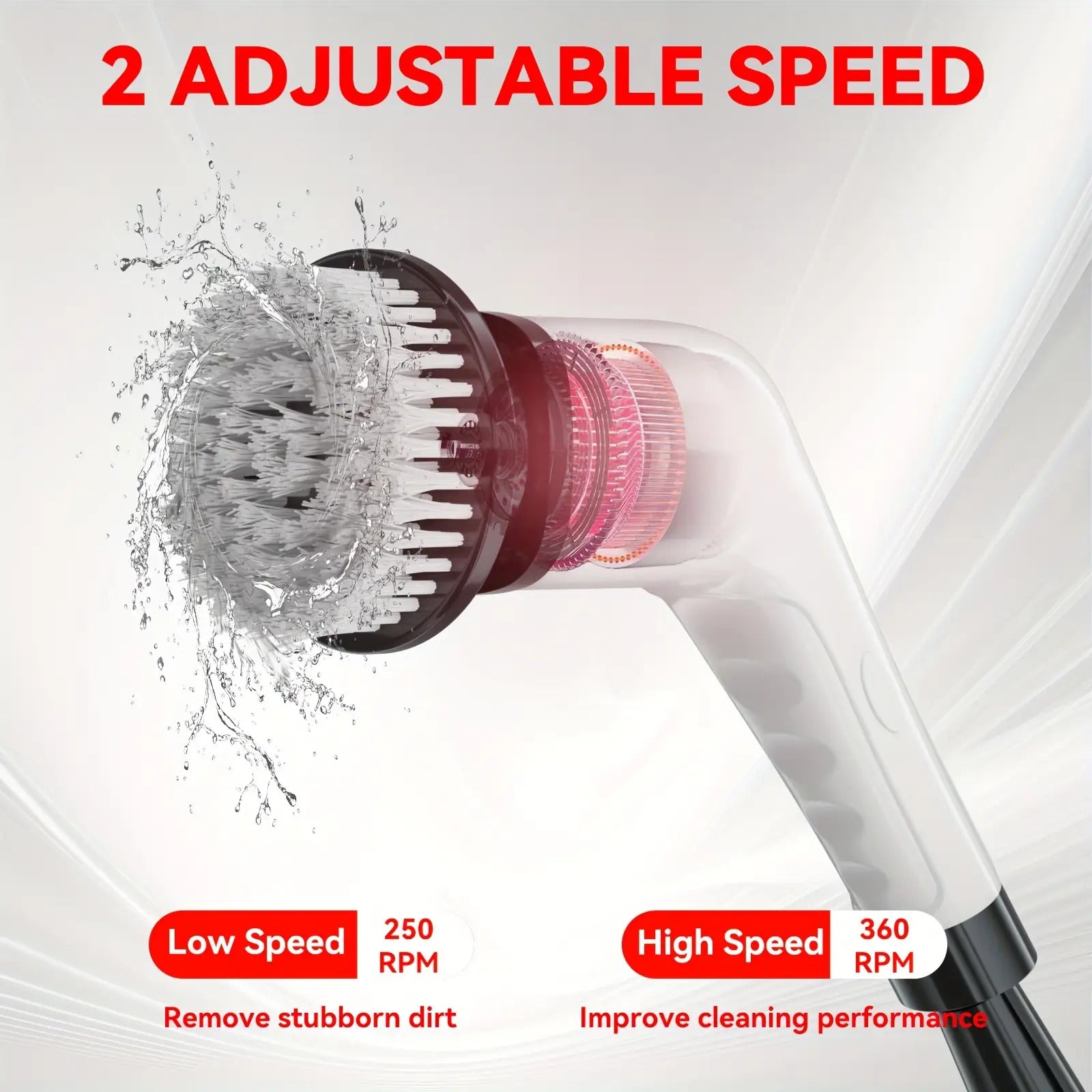 7-in-1 Electric Cleaning Brush with Telescopic Handle - Multifunctional Power Scrubber for Kitchen, Bathroom & Floor Cleaning 2025