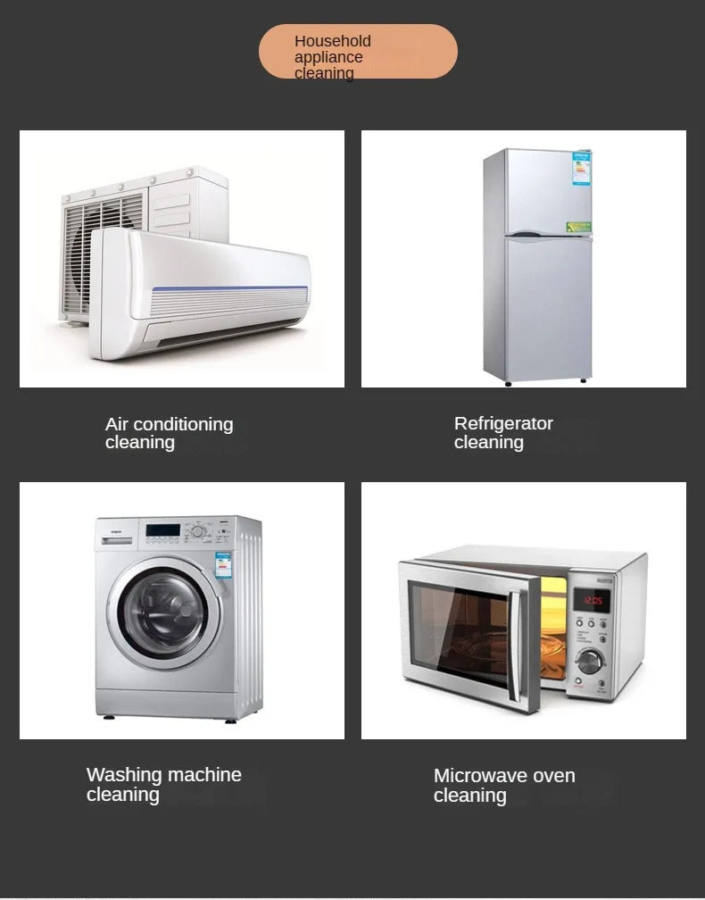 2500W High-Temperature Steam Cleaner - Multi-Purpose Jet Washer for Kitchen, Car & Home