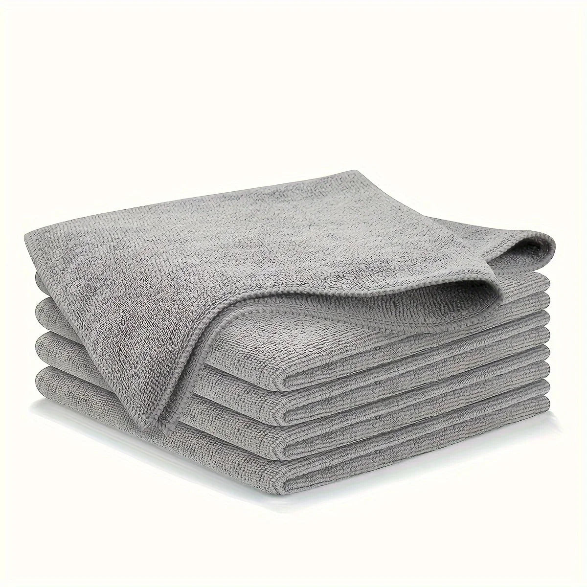 Ultra-Fine Microfiber Kitchen Towels Set - Premium Absorbent Cleaning Cloths (5/10/20 Pack Options)