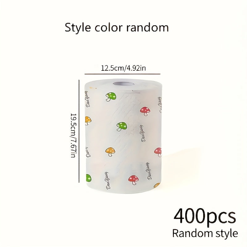 200/400pcs Disposable Kitchen Cleaning Cloths – Washable Wet & Dry Lazy Rags, Oil-Resistant, Non-Stick, Multi-Purpose Household Towels