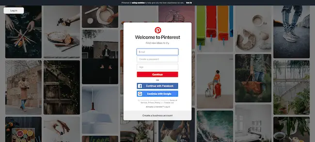 Pinterest.com is a powerful search engine